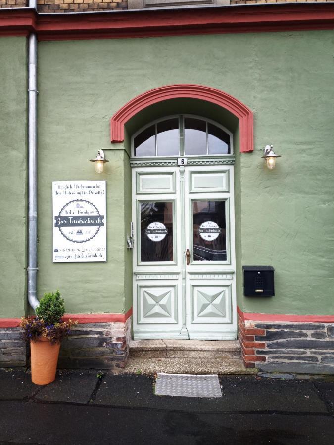 Bed and Breakfast Zur Friedrichsruh à Oelsnitz  Extérieur photo